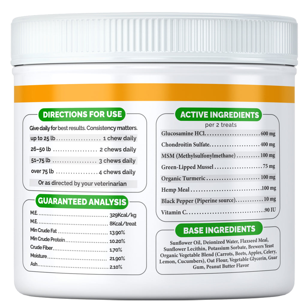 Bitea Hip & Joint Soft Chews for Dogs